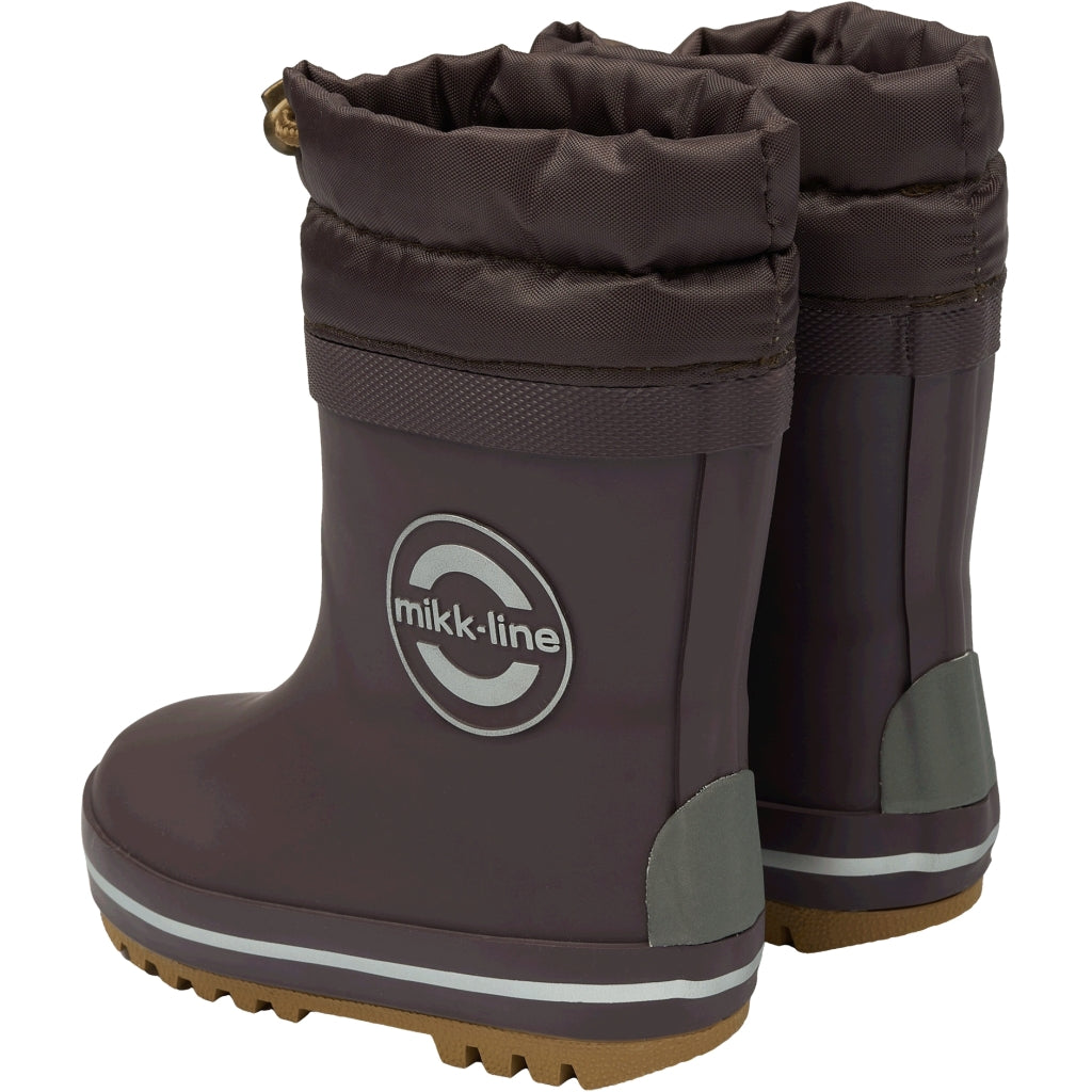 Mikk-Line Vinter Gummistøvler Rubber Boots Raisin