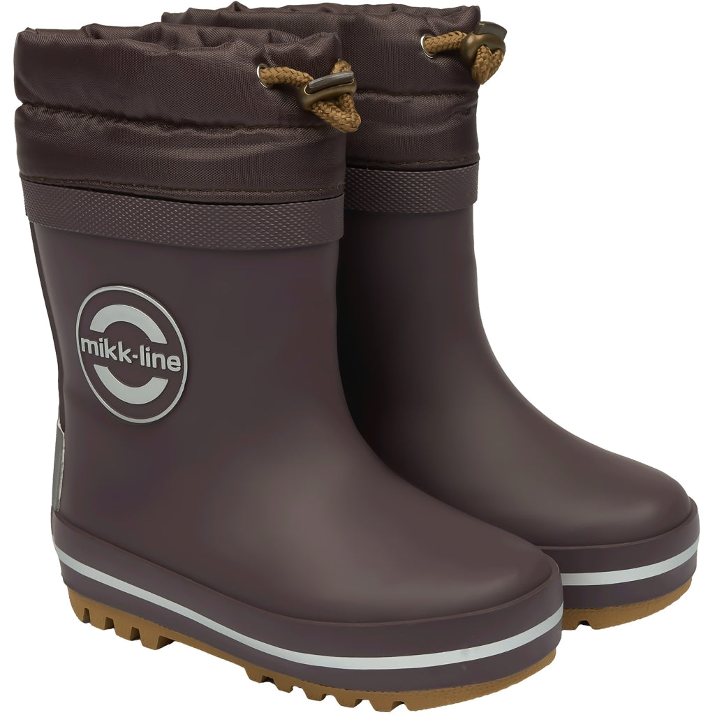 Mikk-Line Vinter Gummistøvler Rubber Boots Raisin