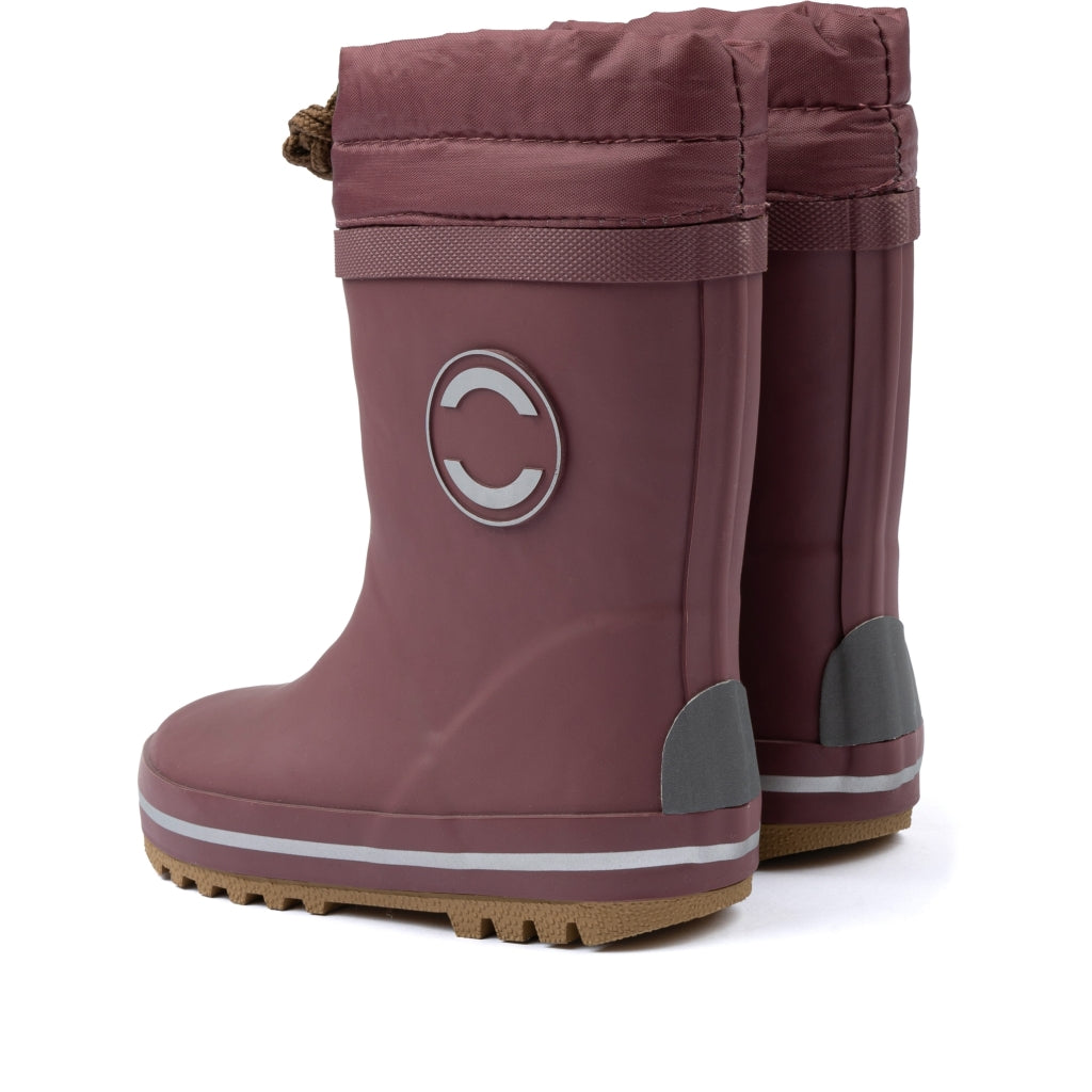 Mikk-Line Vinter Gummistøvler Rubber Boots Rose Brown