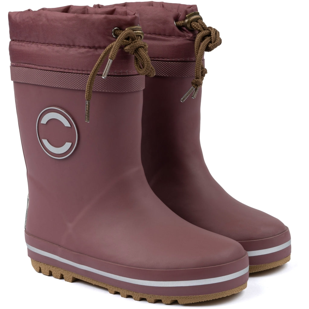 Mikk-Line Vinter Gummistøvler Rubber Boots Rose Brown