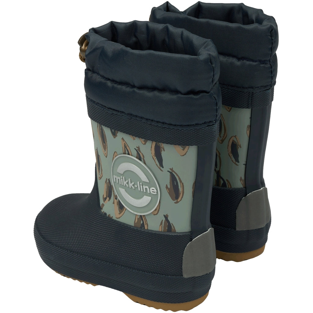 Mikk-Line Vinter Gummistøvler Rubber Boots Blue Nights
