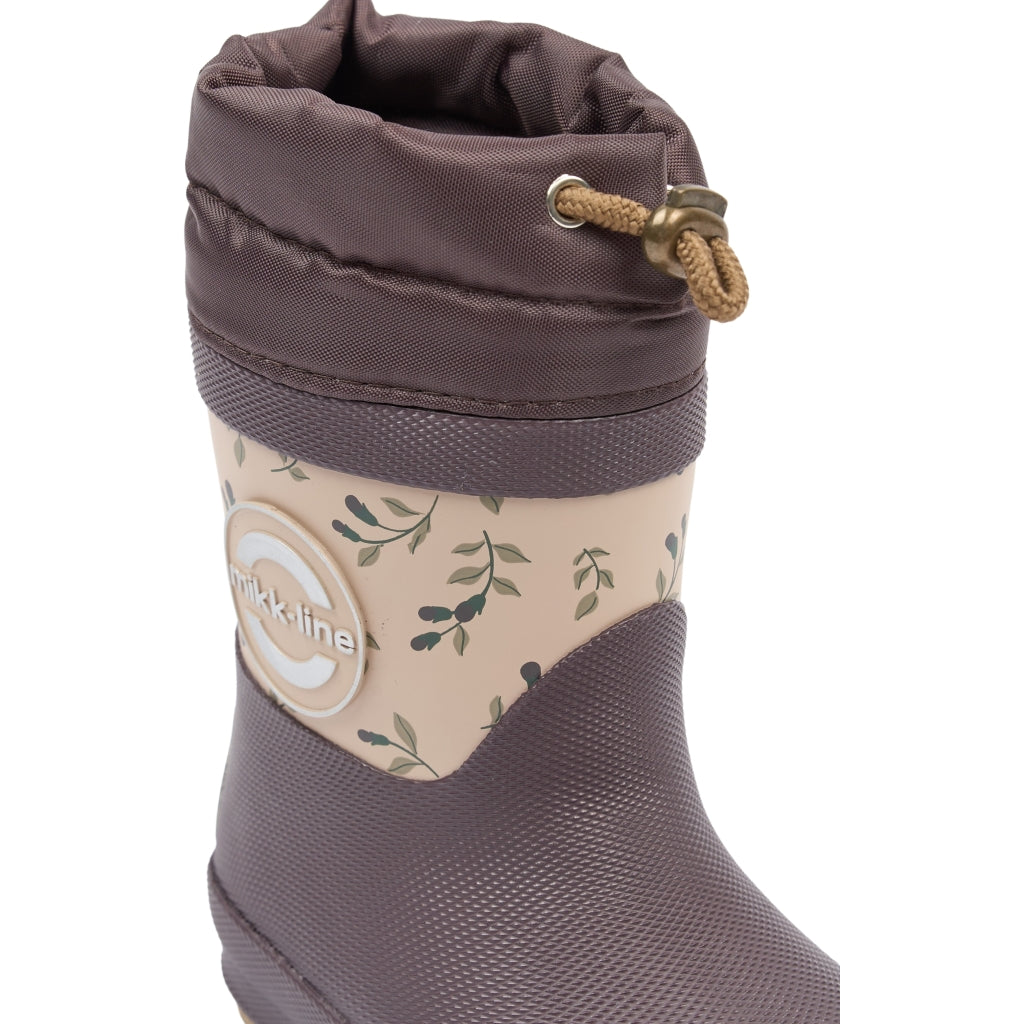 Mikk-Line Vinter Gummistøvler Rubber Boots Raisin
