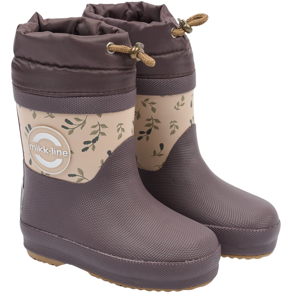 Mikk-Line Vinter Gummistøvler Rubber Boots Raisin