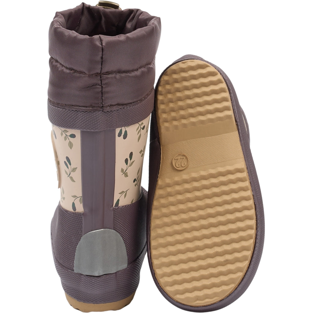 Mikk-Line Vinter Gummistøvler Rubber Boots Raisin
