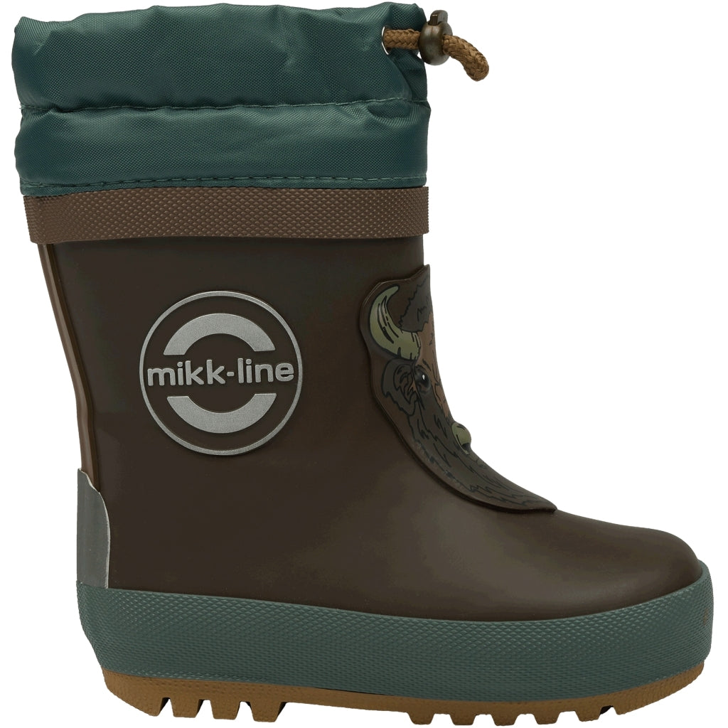 Mikk-Line Vinter Gummistøvler 3D Dyremotiv Rubber Boots Demitasse
