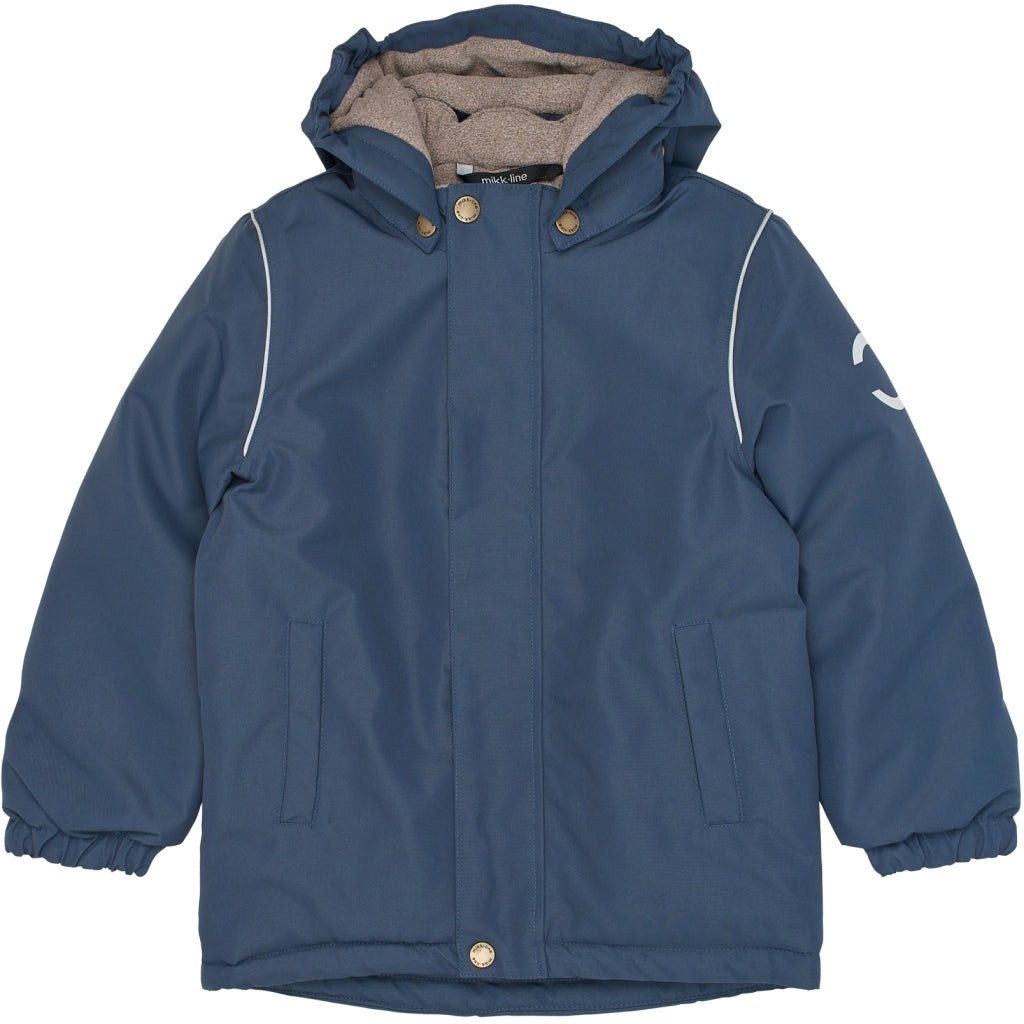 Mikk-Line Vinterjakke Polyester Jakker Blue Nights