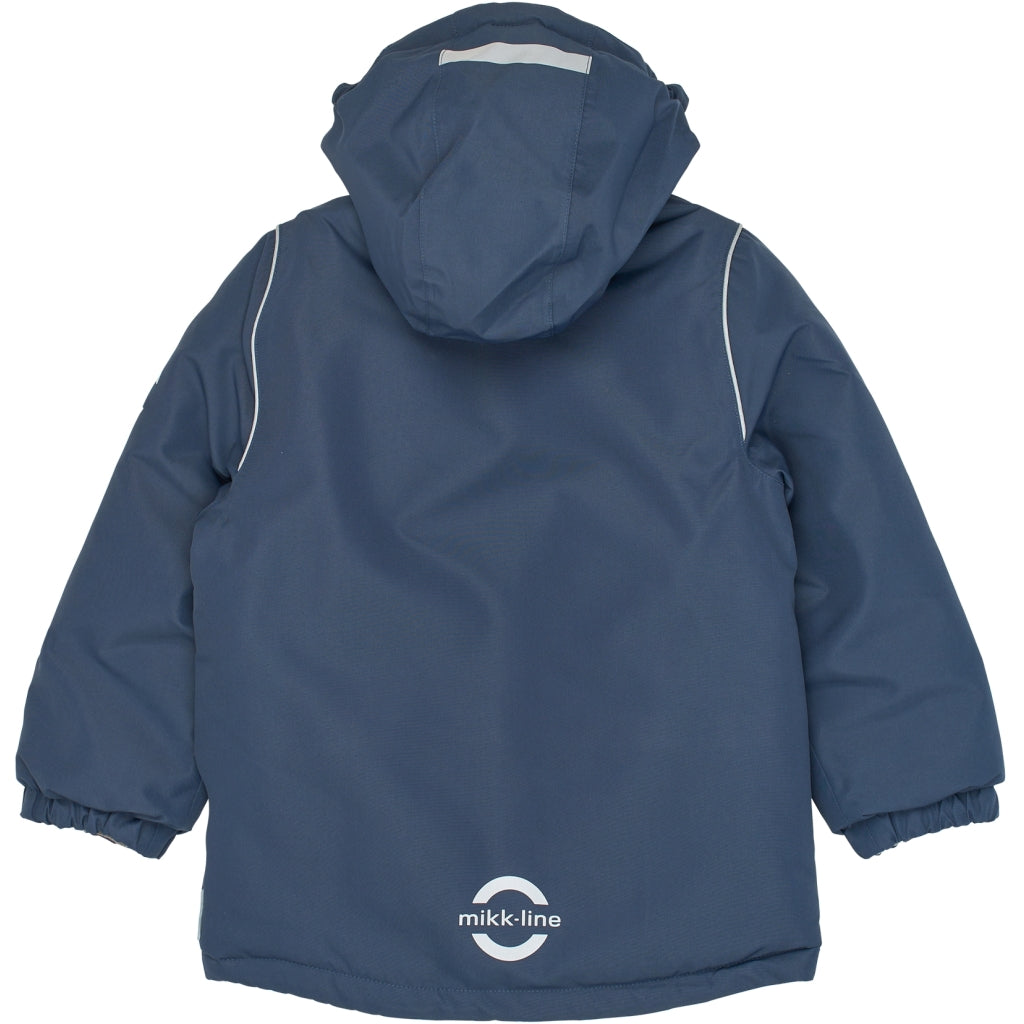 Mikk-Line Vinterjakke Polyester Jakker Blue Nights