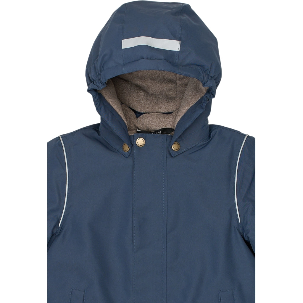 Mikk-Line Vinterjakke Polyester Jakker Blue Nights
