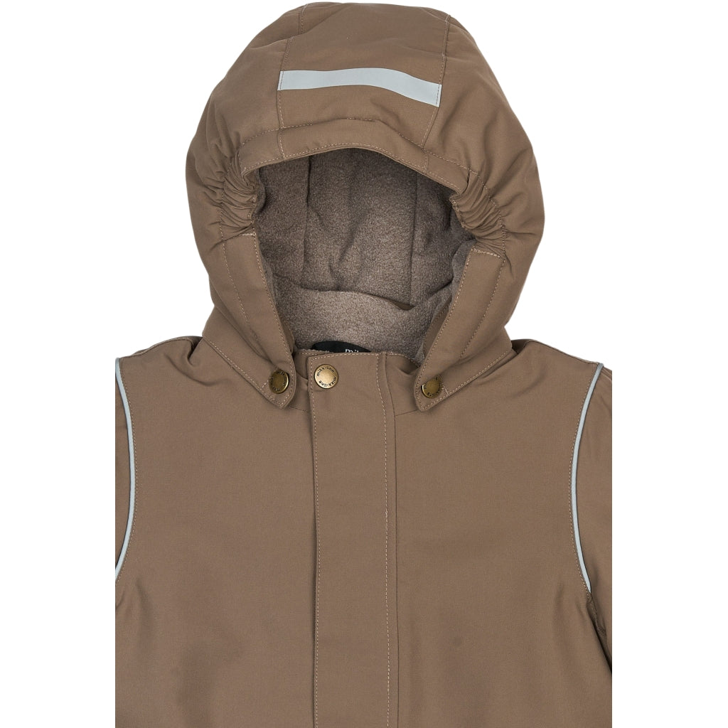 Mikk-Line Vinterjakke Polyester Jakker Chocolate Chip