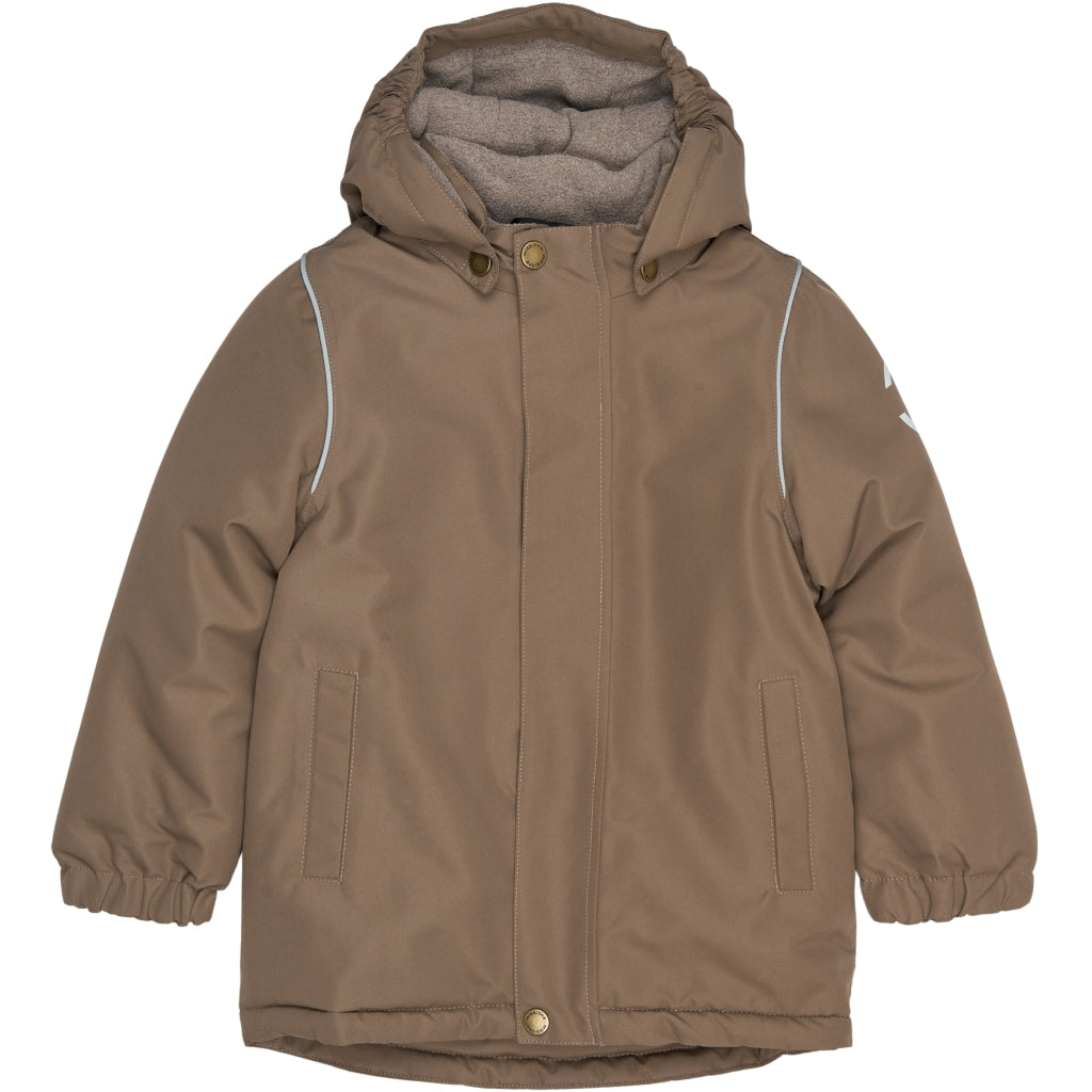 Mikk-Line Vinterjakke Polyester Jakker Chocolate Chip