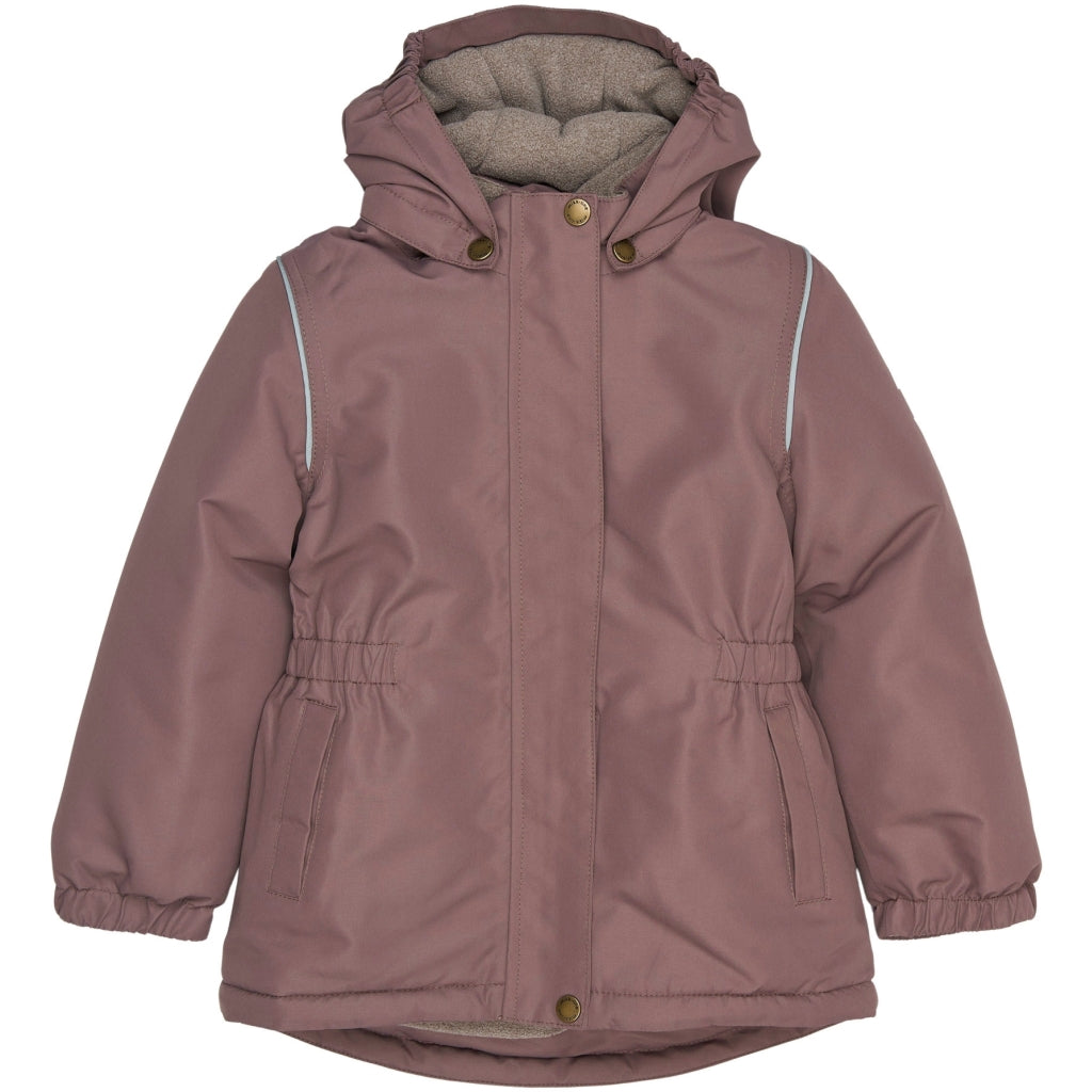Mikk-Line Vinterjakke Polyester Jakker Twilight Mauve