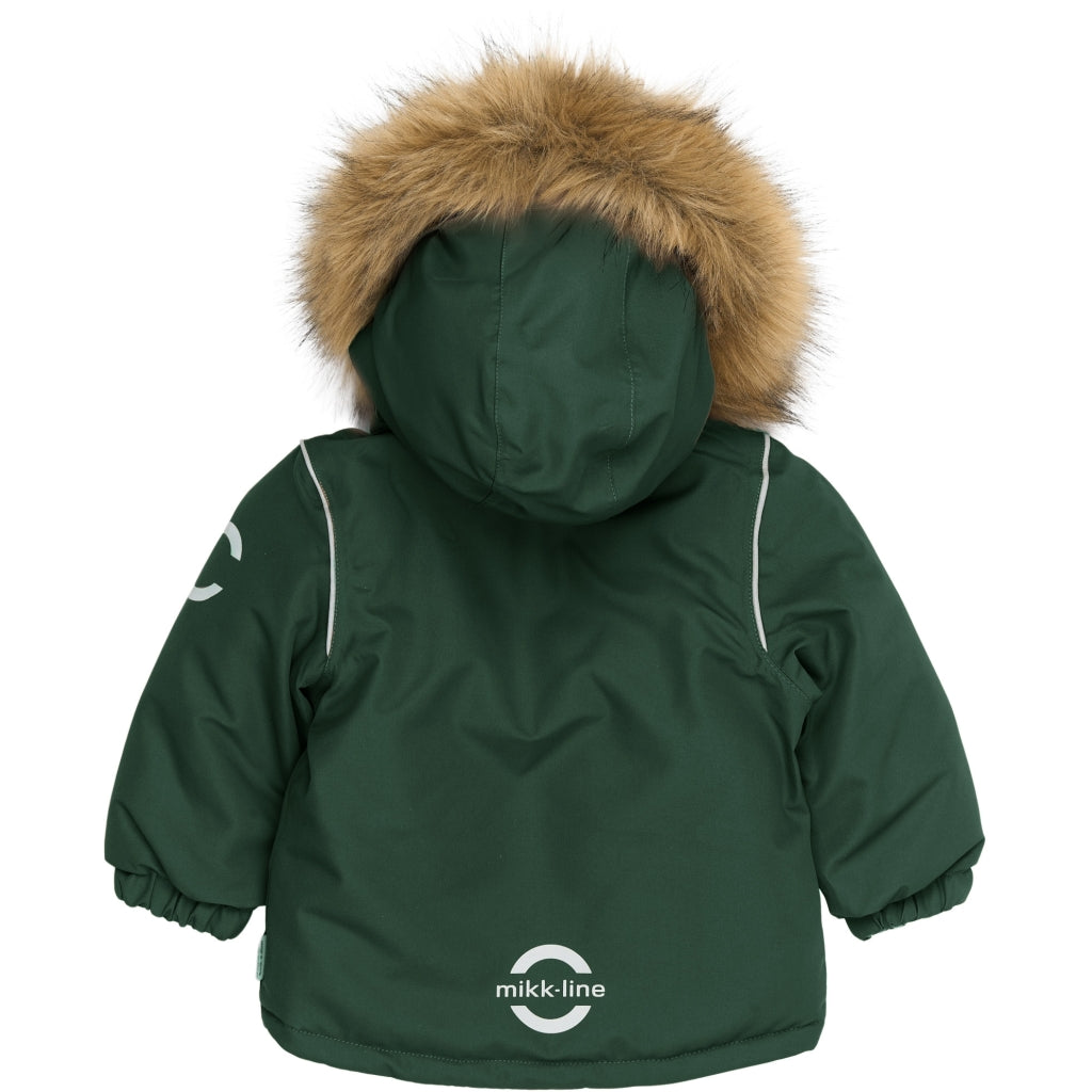 Mikk-Line Vinterjakke Polyester Jakker Darkest Sprouse