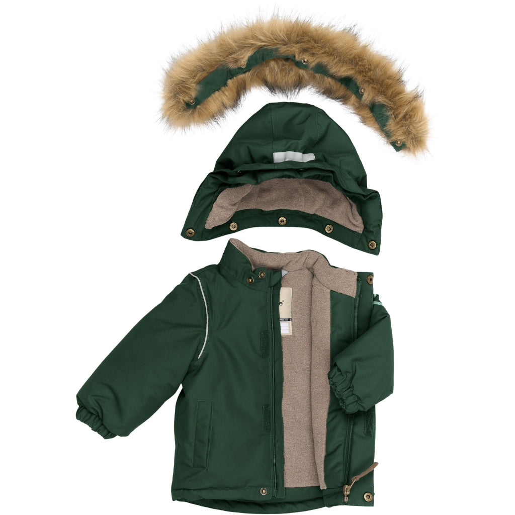 Mikk-Line Vinterjakke Polyester Jakker Darkest Sprouse