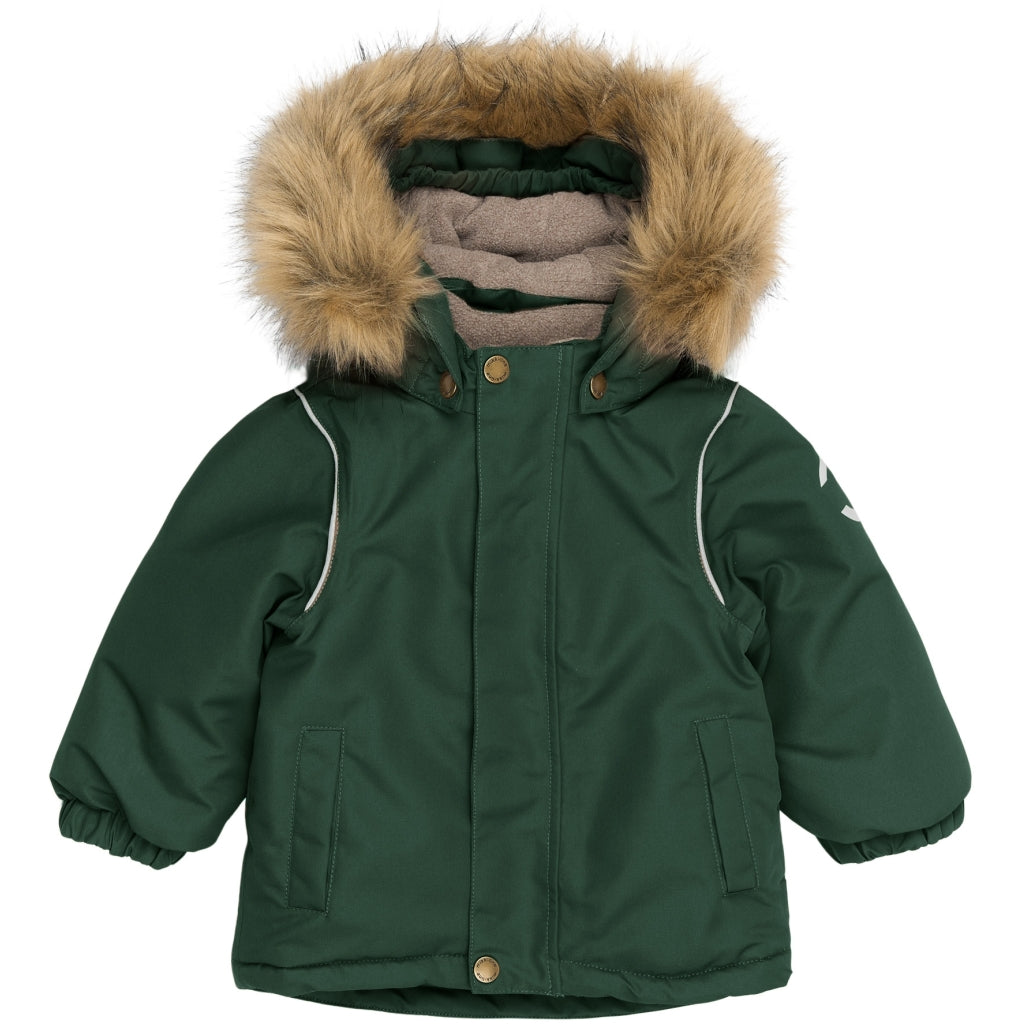 Mikk-Line Vinterjakke Polyester Jakker Darkest Sprouse