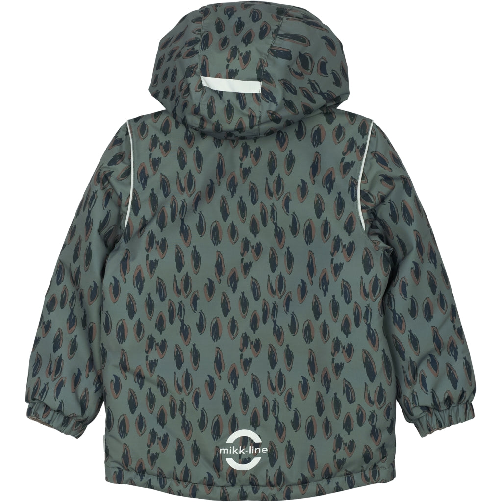 Mikk-Line Vinterjakke Polyester Jakker Balsam Green
