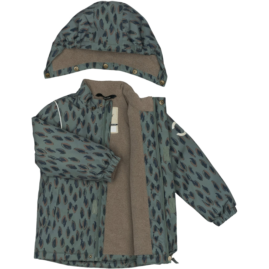 Mikk-Line Vinterjakke Polyester Jakker Balsam Green