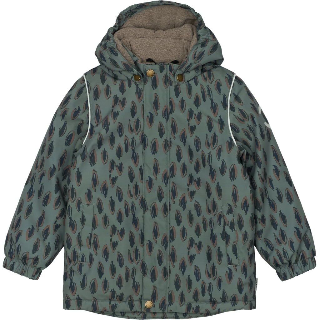 Mikk-Line Vinterjakke Polyester Jakker Balsam Green