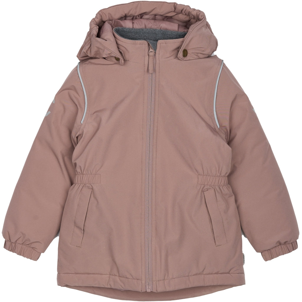 Mikk-Line Vinterjakke Polyester Jakker Twilight Mauve