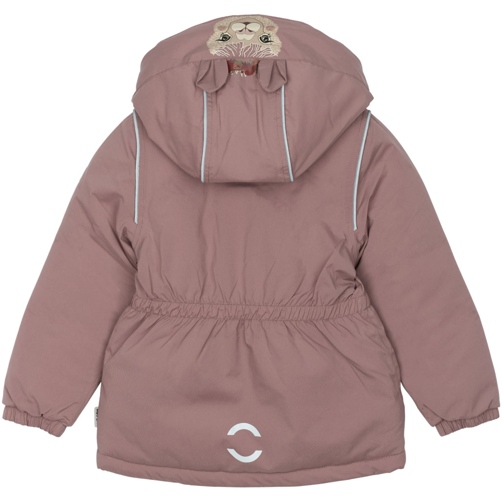 Mikk-Line Vinterjakke Polyester Jakker Twilight Mauve