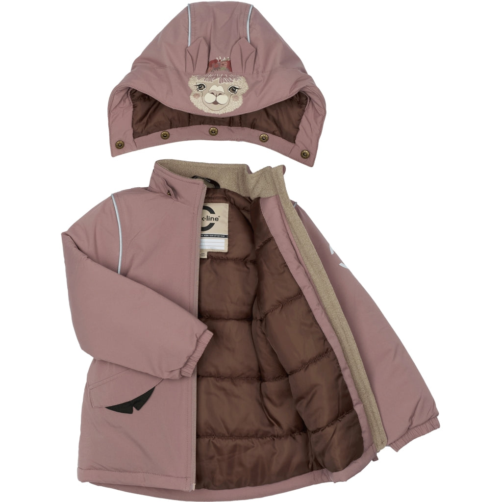 Mikk-Line Vinterjakke Polyester Jakker Twilight Mauve