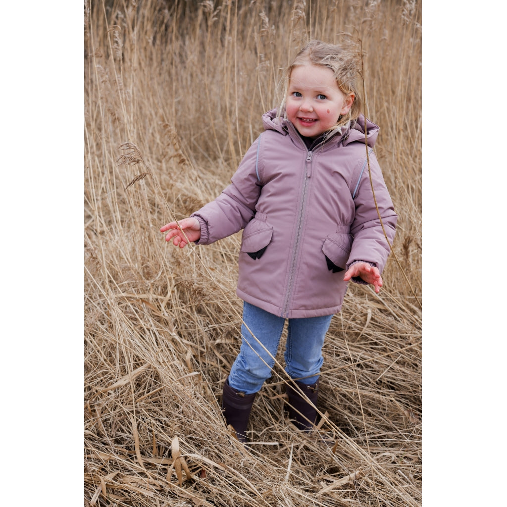 Mikk-Line Vinterjakke Polyester Jakker Twilight Mauve