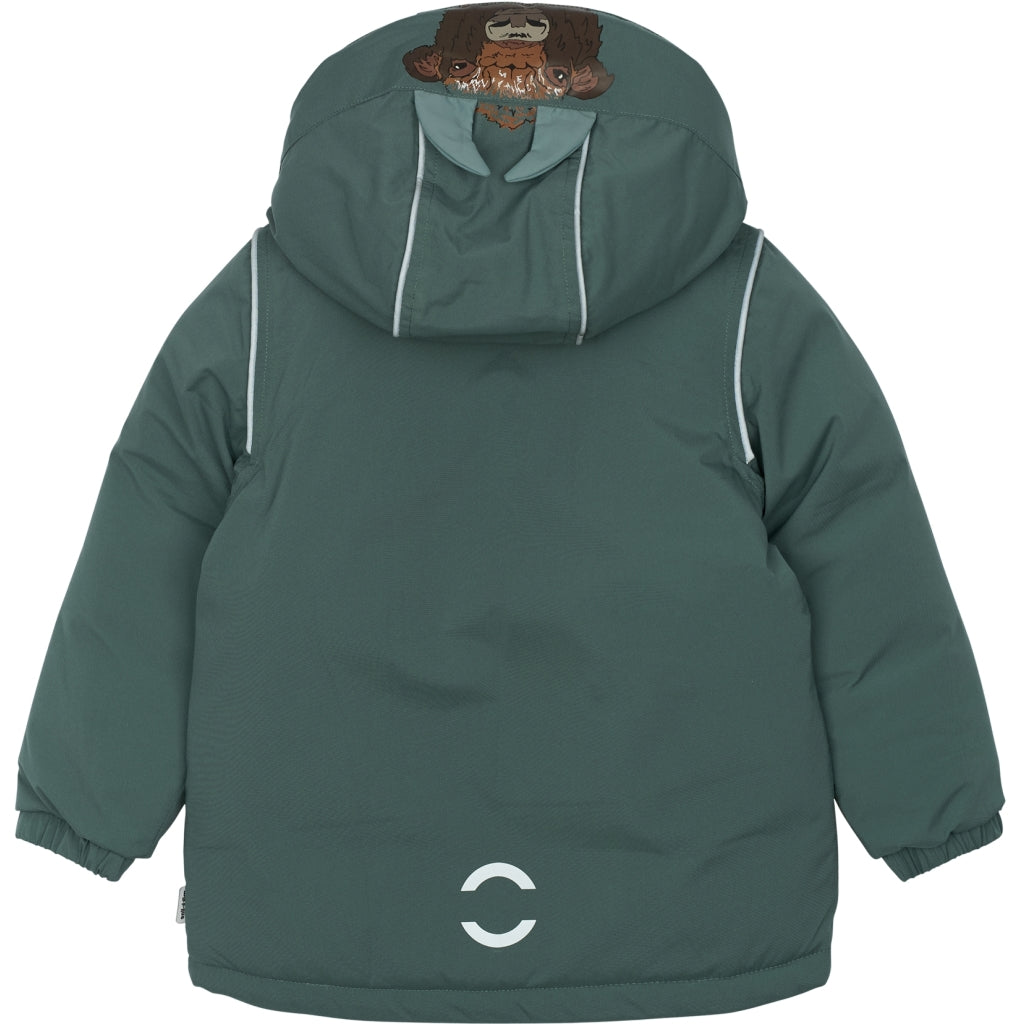Mikk-Line Vinterjakke Polyester Jakker Balsam Green