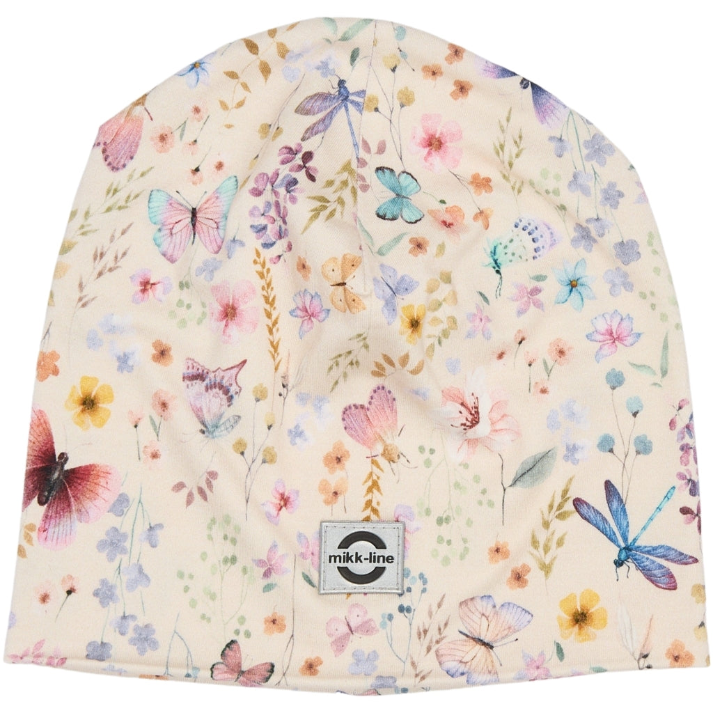 Mikk-Line Viskose Hat (Mønstret) Huer Butterfly AOP