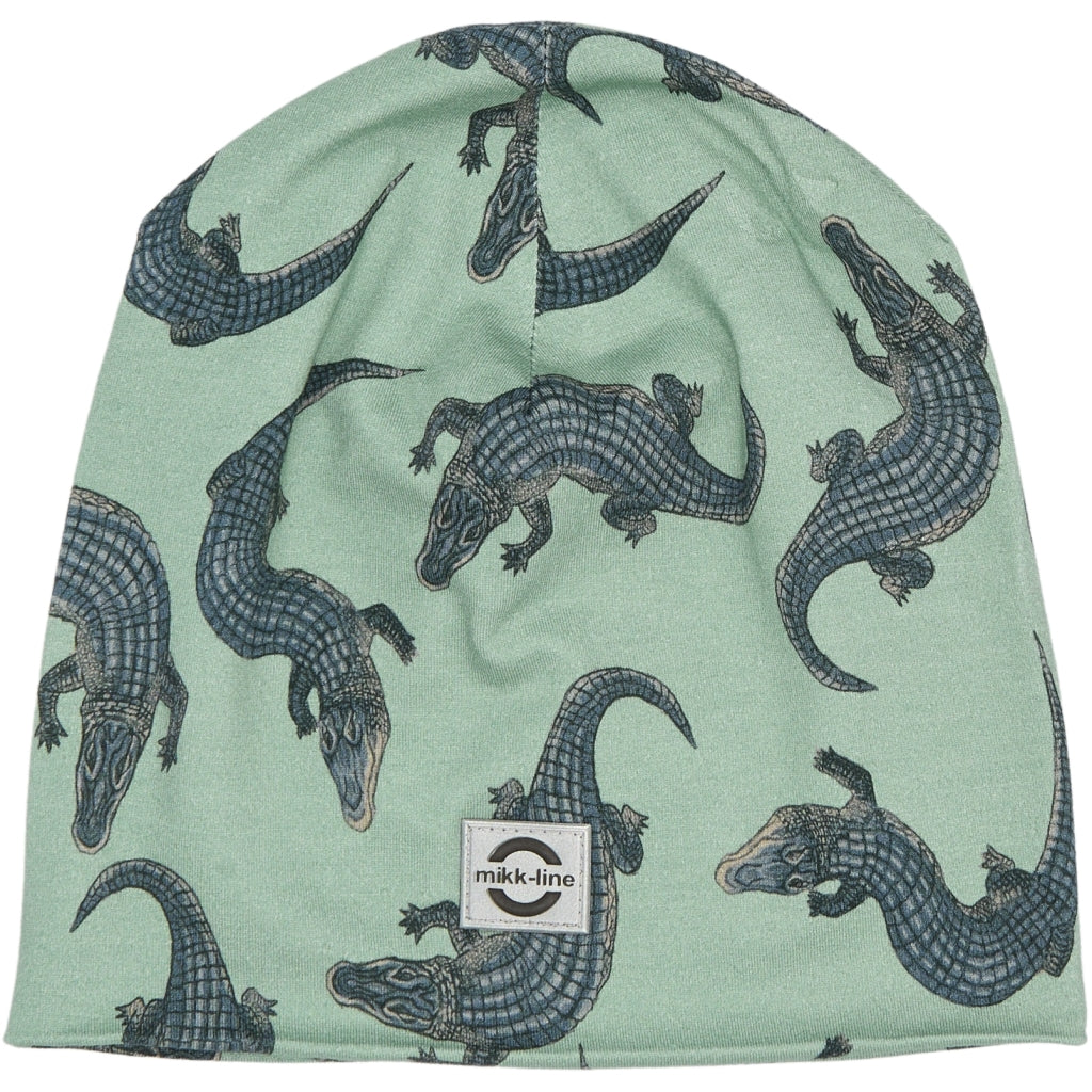 Mikk-Line Viskose Hat (Mønstret) Huer Croco AOP