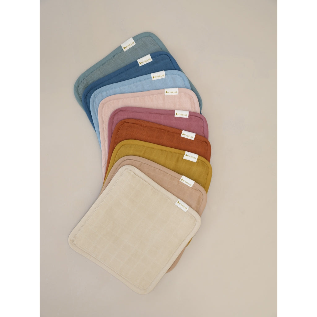 Fabelab Wash Cloth - 4 pack - Blue Spruce Mix Badekåber Multi Colours