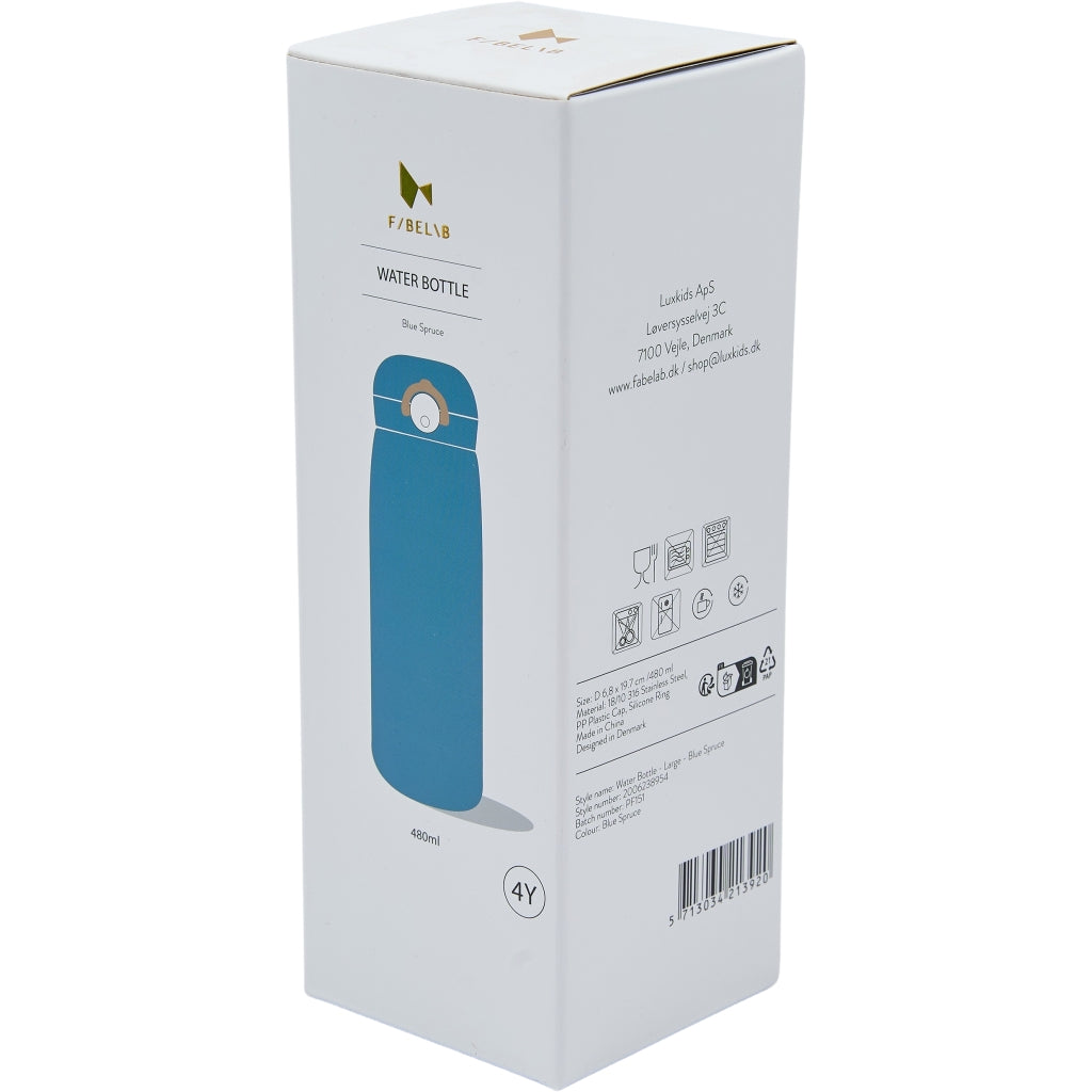 Fabelab Water Bottle - Large - Blue Spruce Water Bottles Blue Spruce