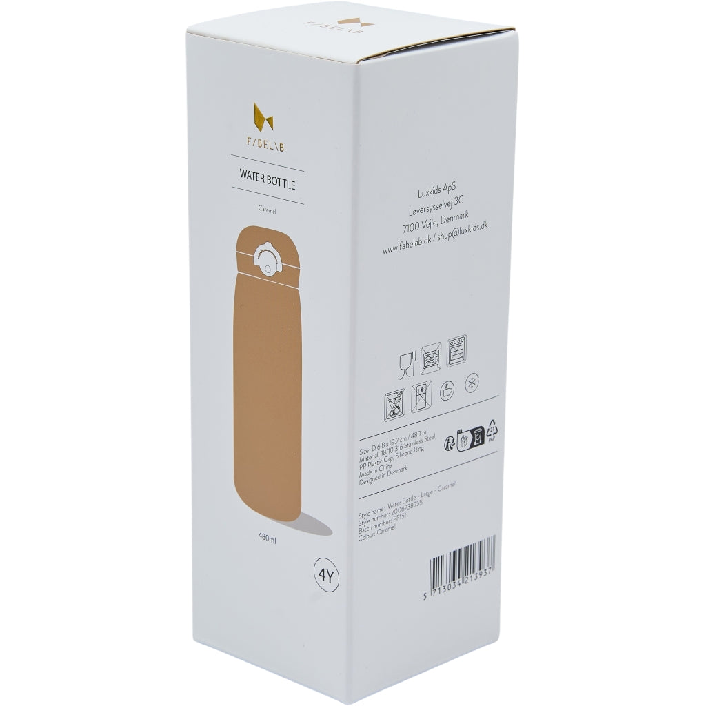 Fabelab Water Bottle - Large - Caramel Water Bottles Caramel