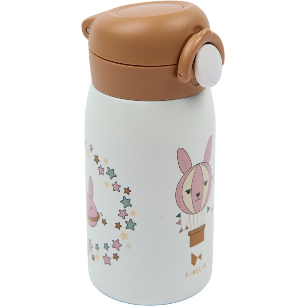 Fabelab Water Bottle - Small - Little Flyers Bunny Water Bottles Whisper White