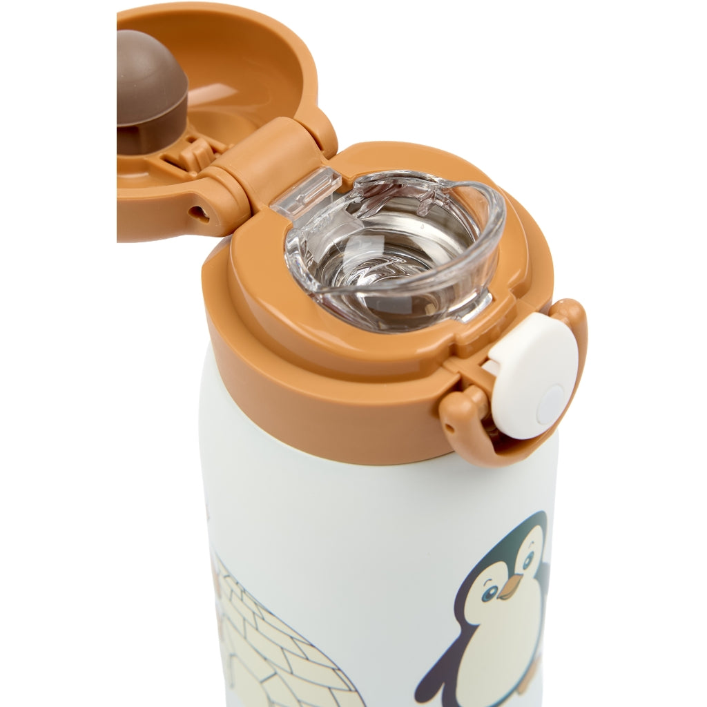 Fabelab Water Bottle - Small - Penguin Water Bottles Whisper White
