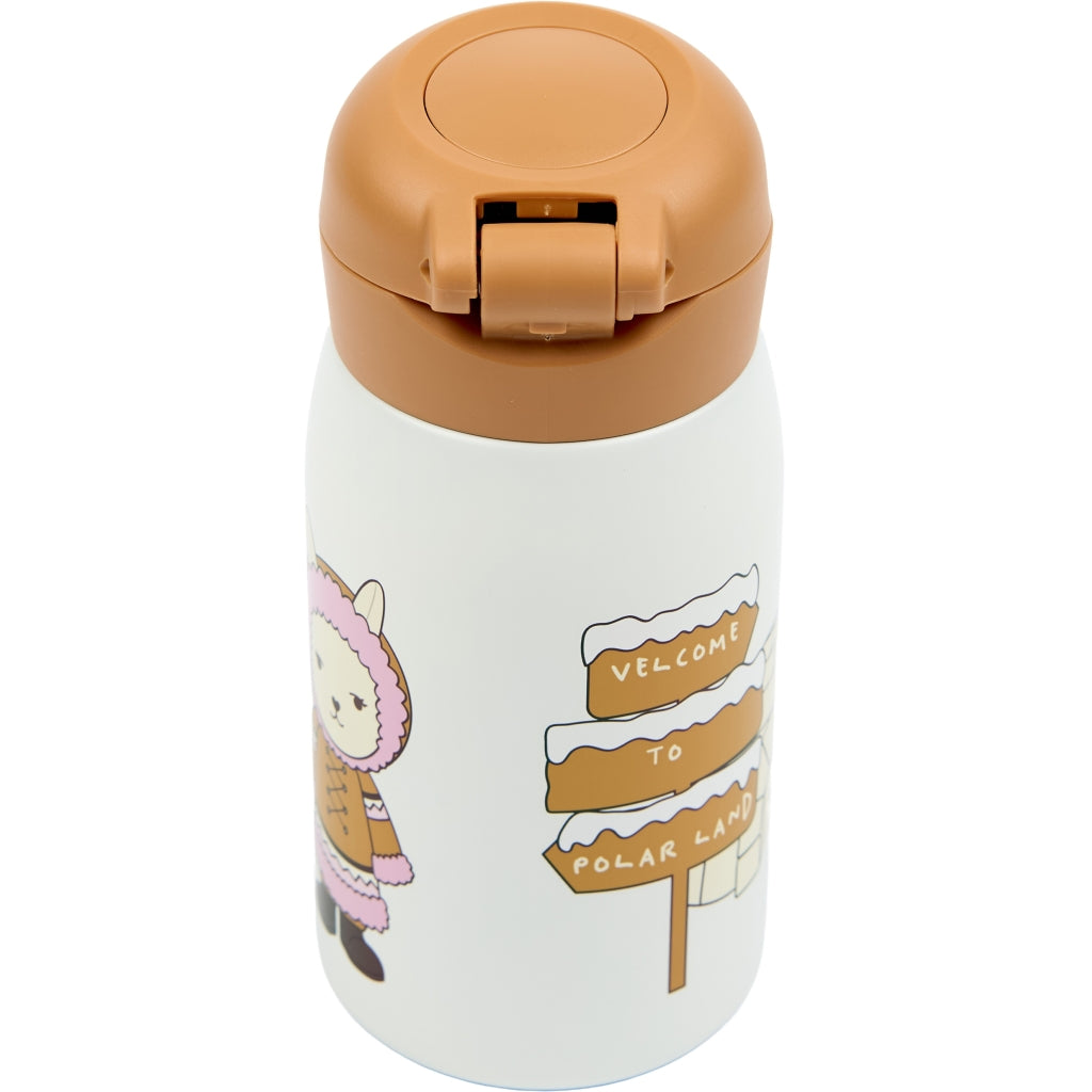 Fabelab Water Bottle - Small - Penguin Water Bottles Whisper White