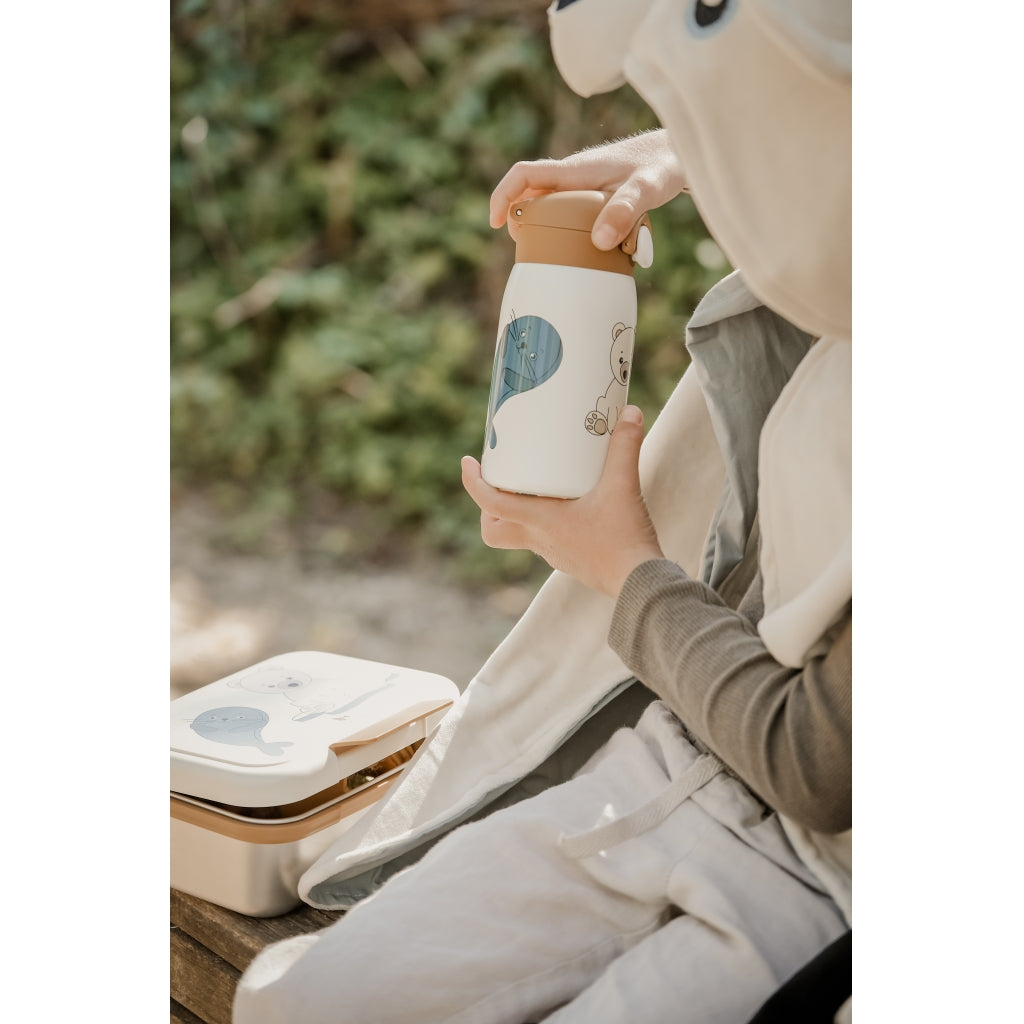 Fabelab Water Bottle - Small - Polar Bear Water Bottles Whisper White