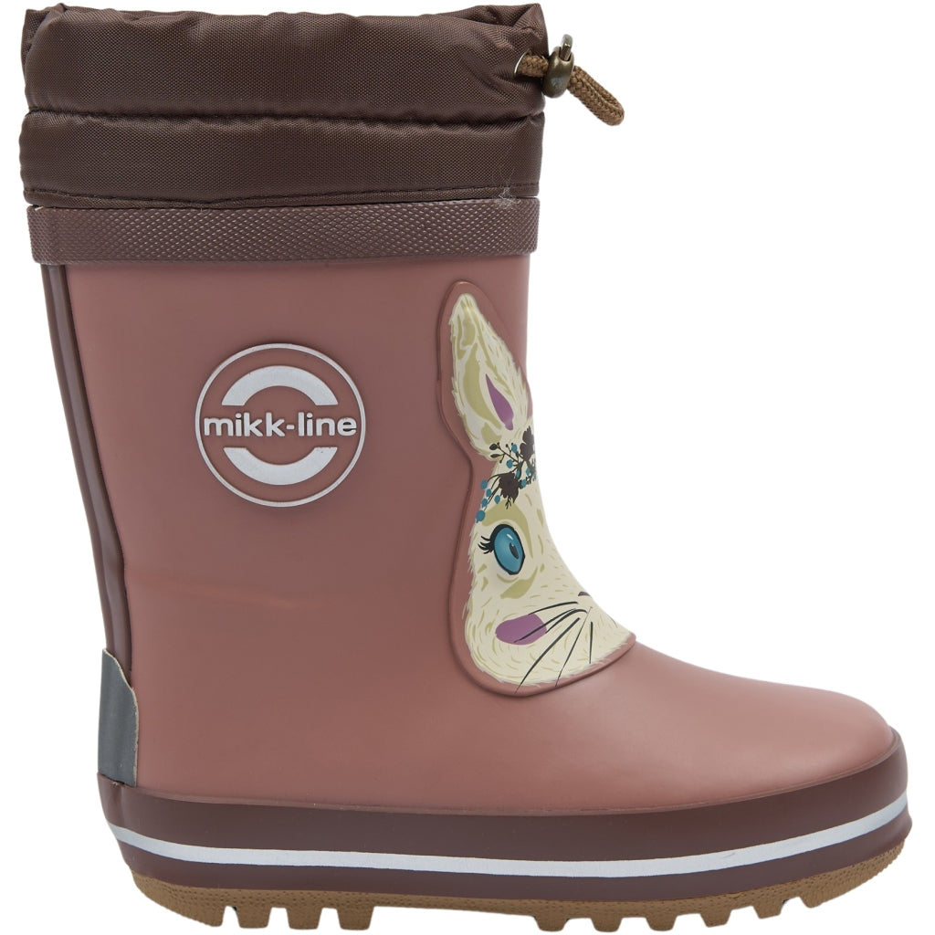 Mikk-Line Wellies Winter - 3D Rubber Boots Burlwood