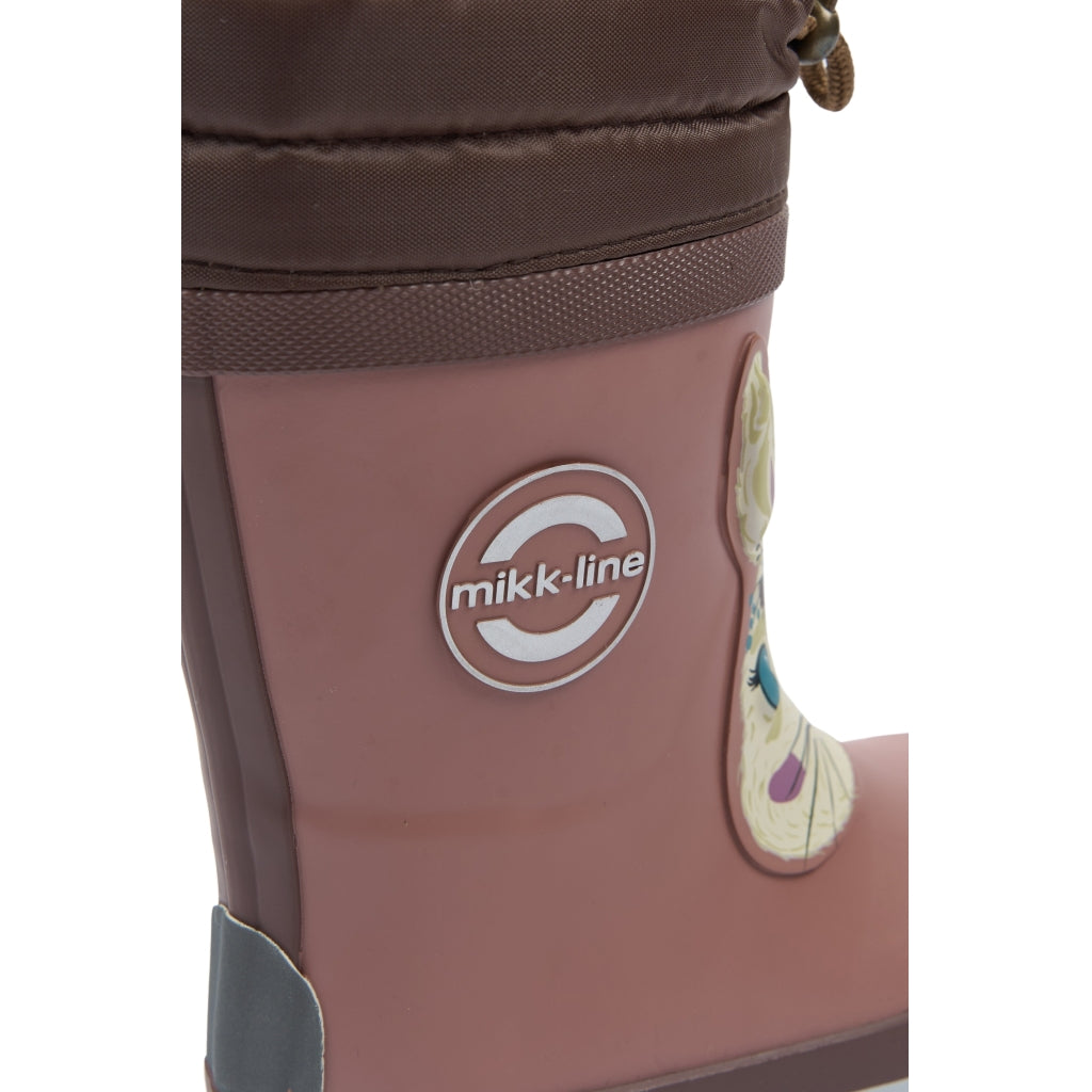 Mikk-Line Wellies Winter - 3D Rubber Boots Burlwood