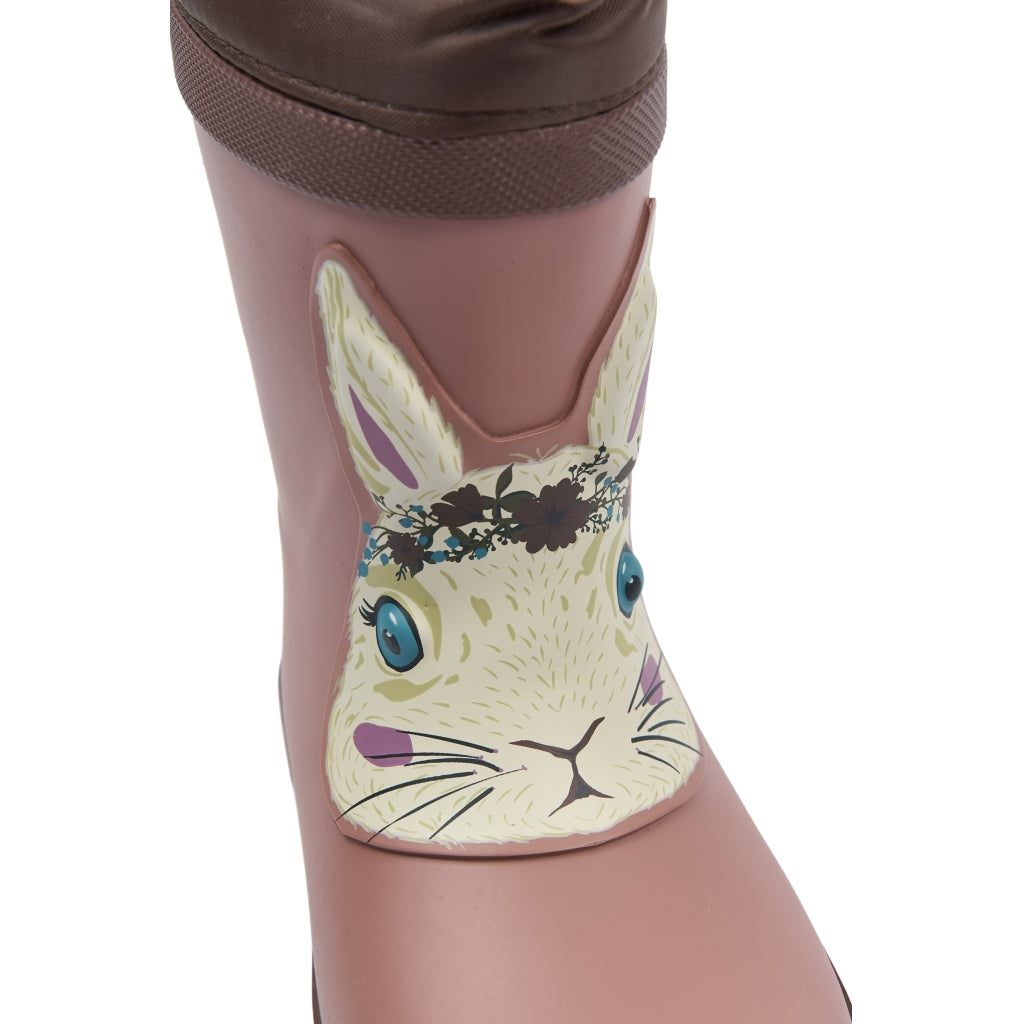 Mikk-Line Wellies Winter - 3D Rubber Boots Burlwood