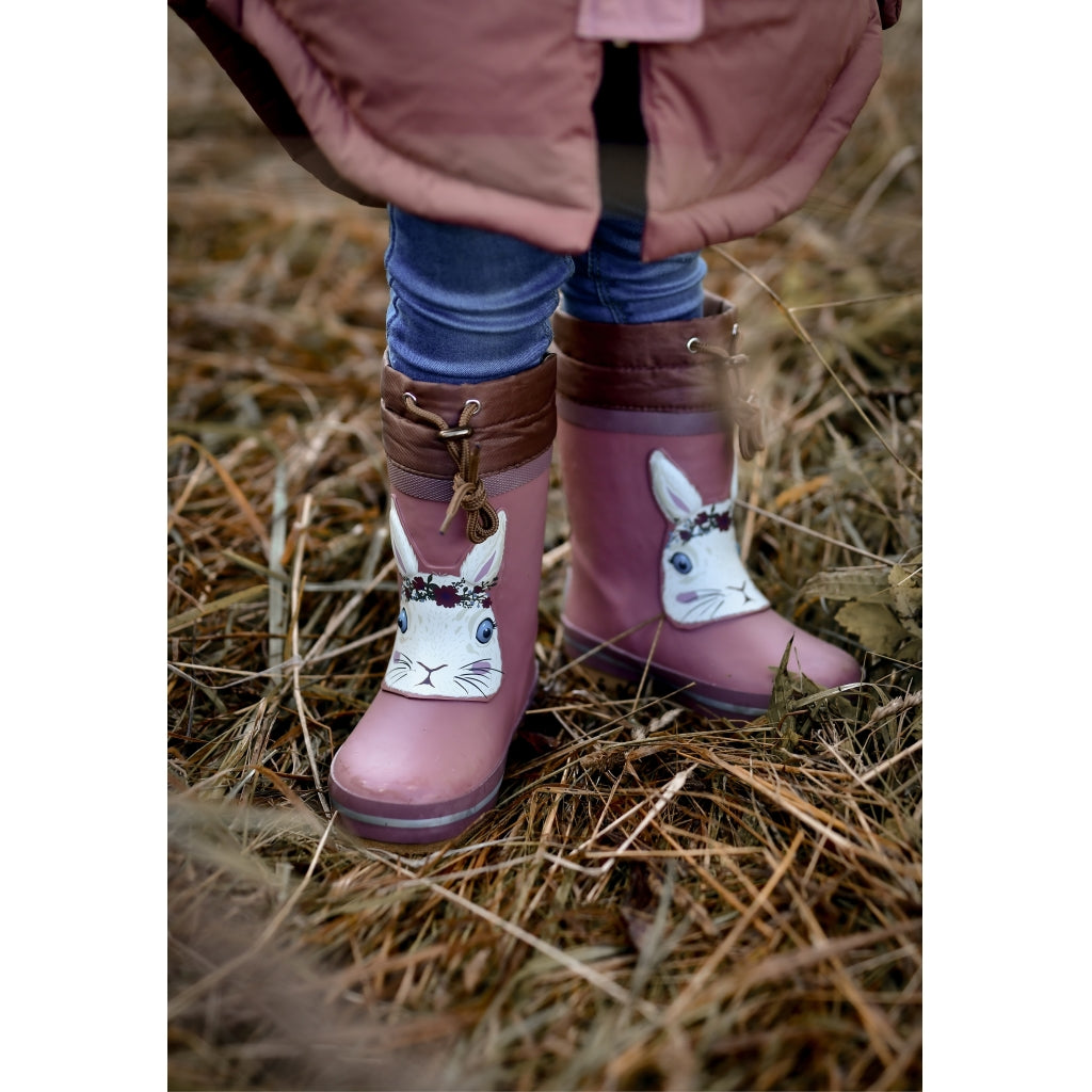 Mikk-Line Wellies Winter - 3D Rubber Boots Burlwood