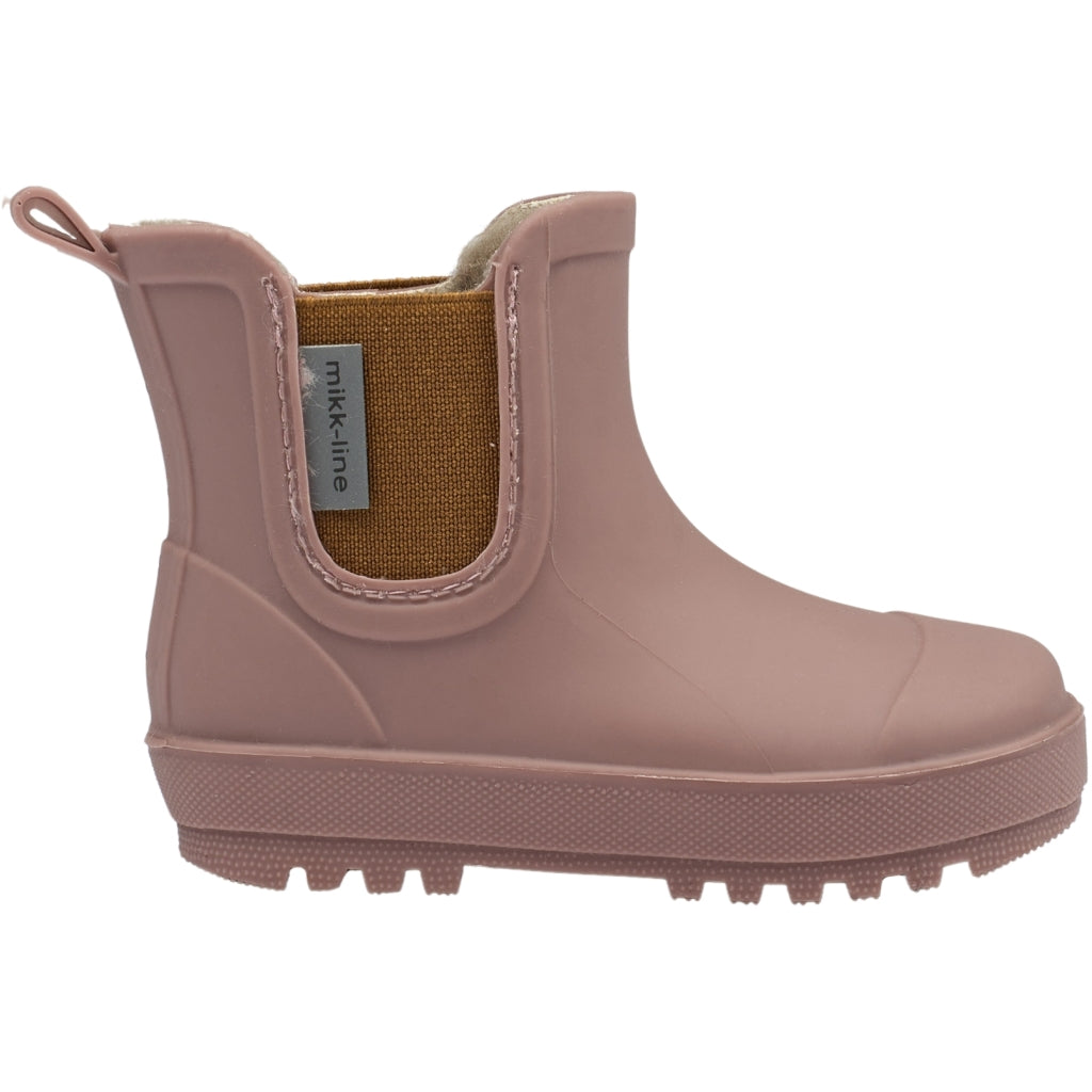 Mikk-Line Wellies Winter TPE - Low Rubber Boots Twilight Mauve