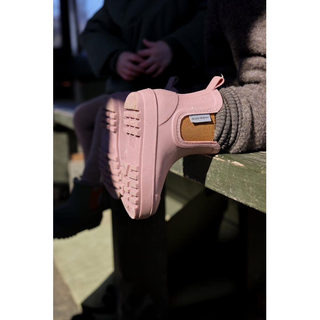 Mikk-Line Wellies Winter TPE - Low Rubber Boots Twilight Mauve