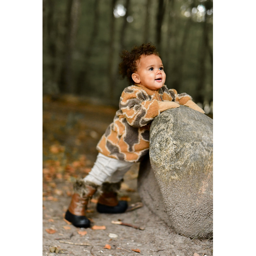 Mikk-Line Winter Boot Rubber w. Fake Fur Winter Boots