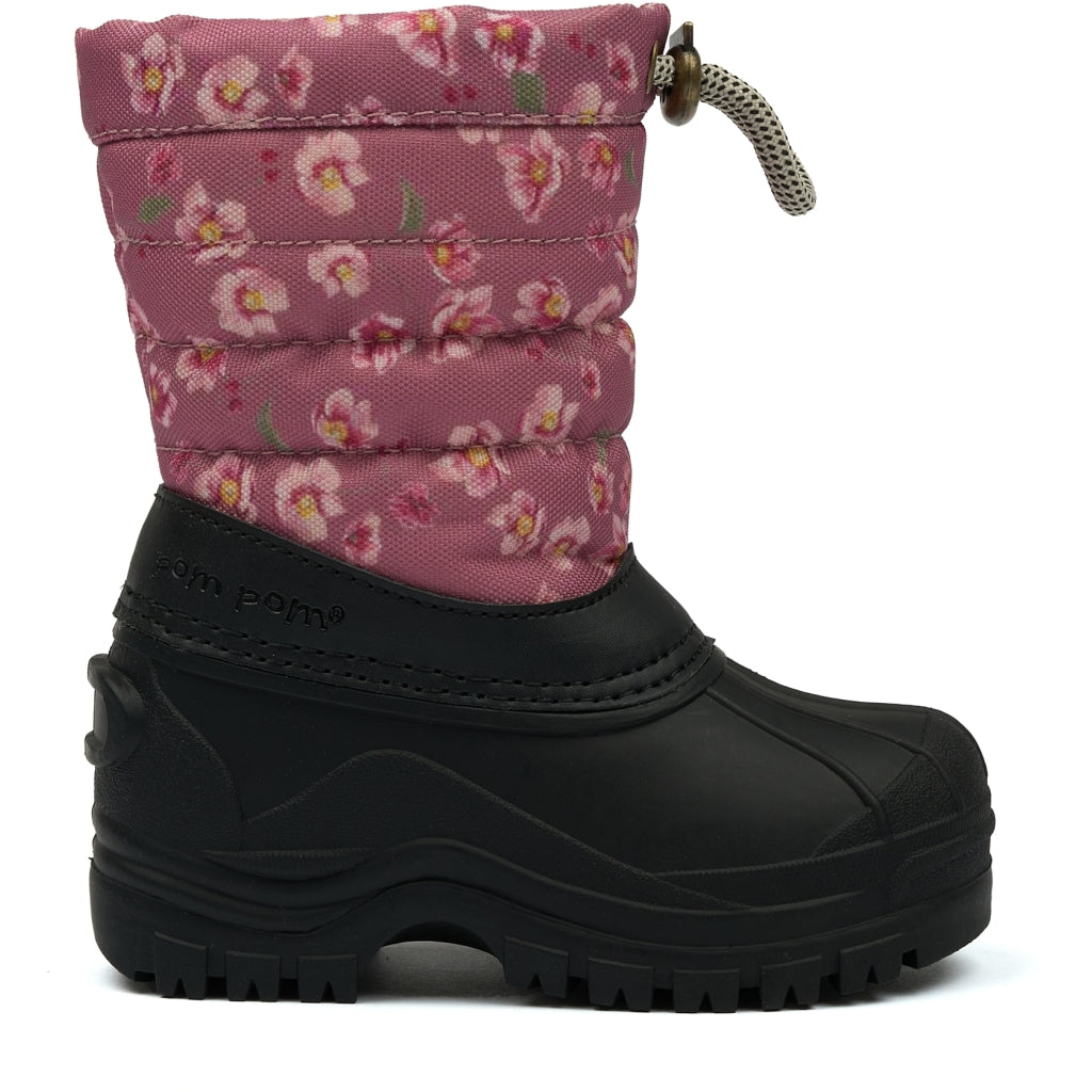 POM POM pmWill Winter Boot Winter Boots Autumn Anemone AOP