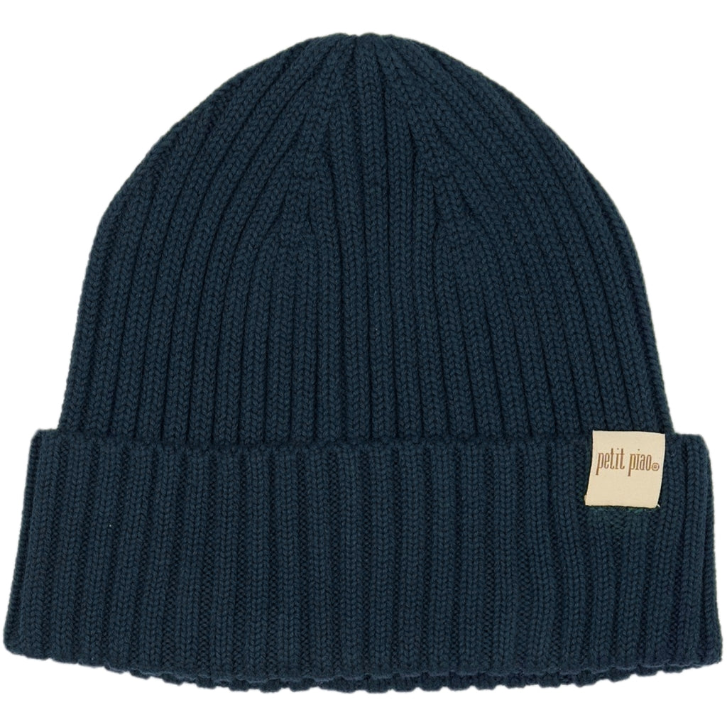 PETIT PIAO ppDanner Knit Hat Huer Navy