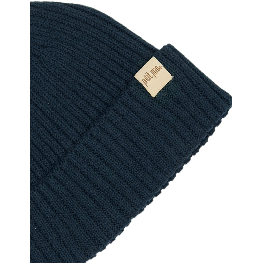 PETIT PIAO ppDanner Knit Hat Huer Navy