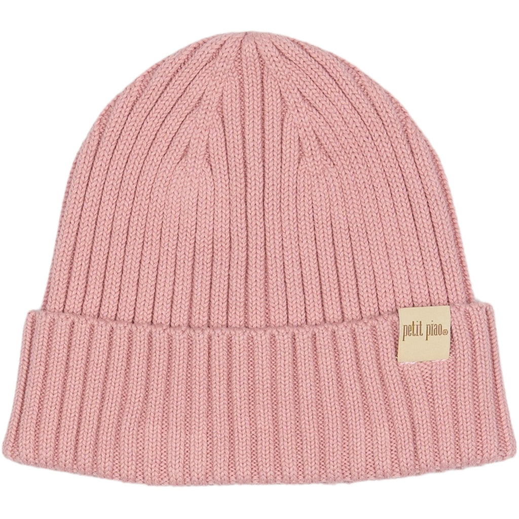 PETIT PIAO ppDanner Knit Hat Huer Nostalgic Rose