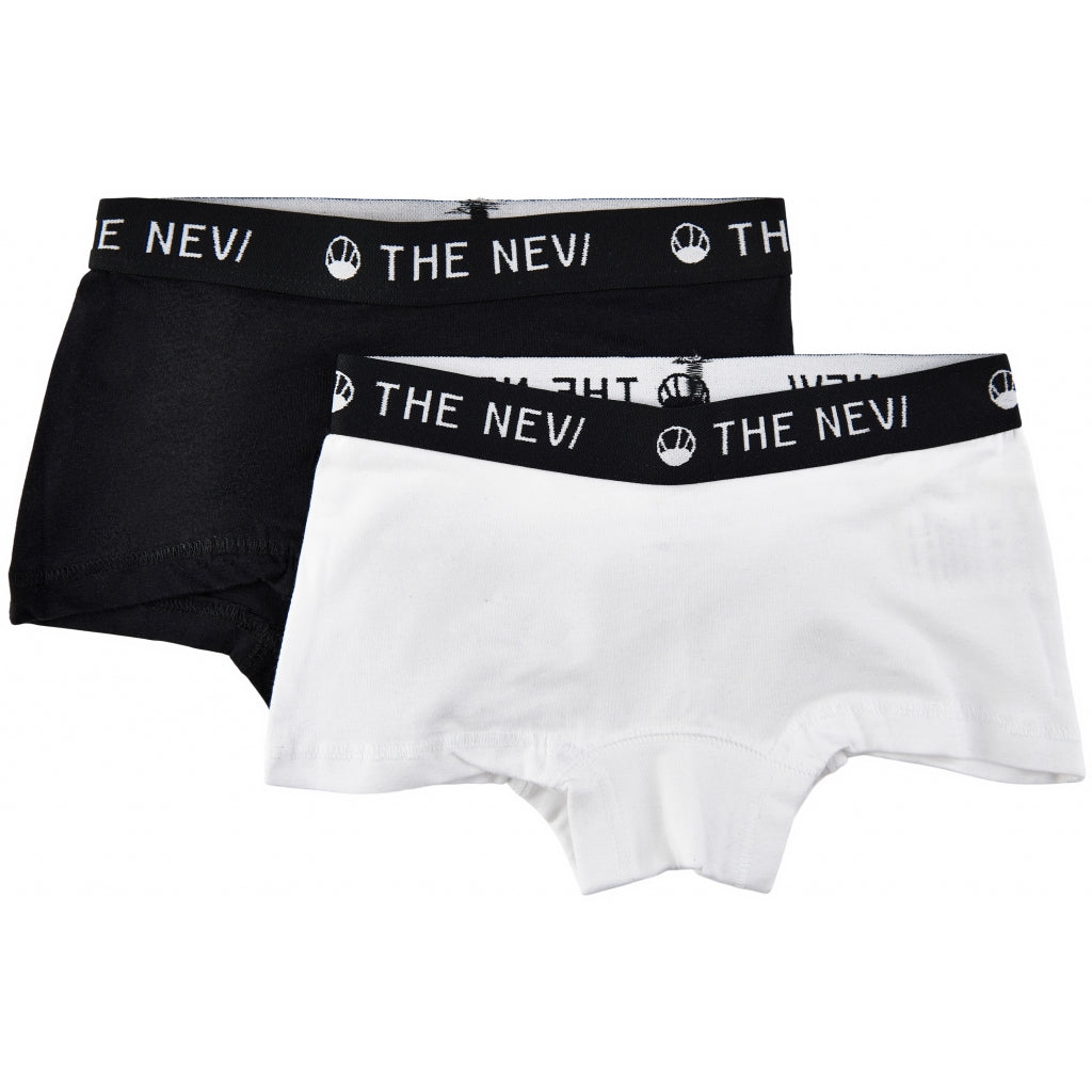 THE NEW Hipsters 2-Pak Undertøj Black/White
