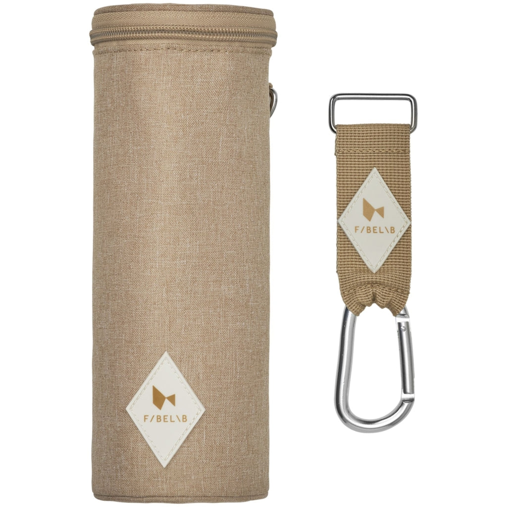 Fabelab Insulated Bottle Bag w. Pram Strap - Caramel Bags & Backpacks Caramel