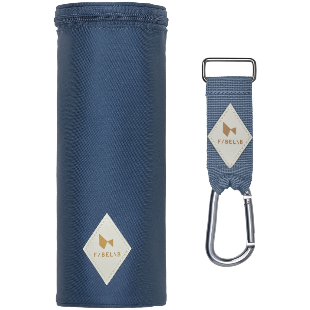 Fabelab Insulated Bottle Bag w. Pram Strap - Navy Bags & Backpacks Navy
