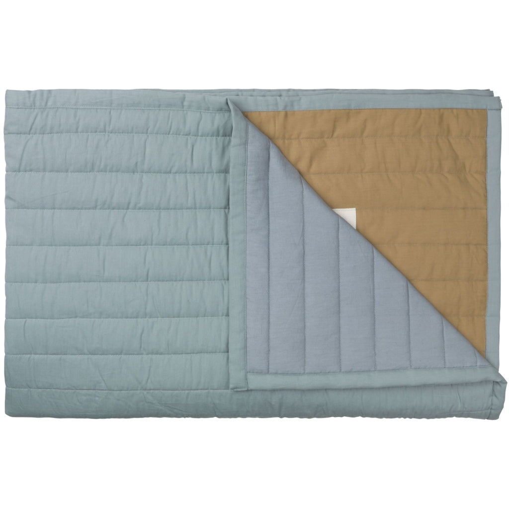 Fabelab Quilted Blanket Graphic - Cottage Blue Blankets Cottage Blue